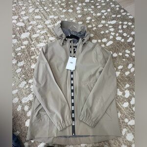UGG Womens Beige Raincoat Lightweight
